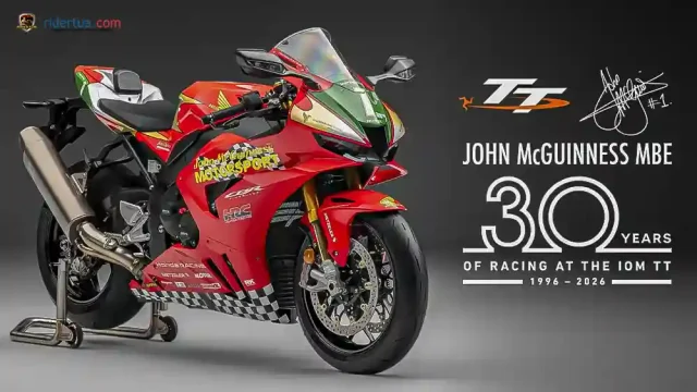 Terbatas! Honda CBR1000RR-R Fireblade SP John McGuinness 30th Anniversary Edition