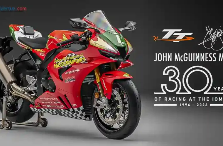 Terbatas! Honda CBR1000RR-R Fireblade SP John McGuinness 30th Anniversary Edition