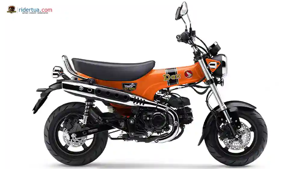 AHM Rilis Honda ST125 Dax 2027 Motor Mungil Ini Dapat Warna Oren Menyala! 3 AHM, Honda, ST125 Dax, Honda ST125 Dax, warna baru, motor mini, motor mungil