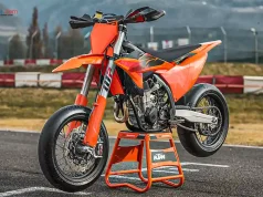 Supermoto KTM 450 SMR 2027 Buat Balap, Cornering Lincah Bobot Super Enteng!
