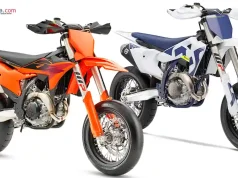 KTM 450 SMR vs Husqvarna FS 450