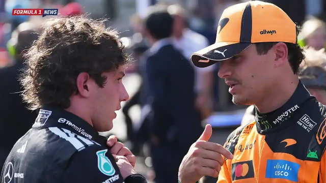 Kimi Antonelli - Lando Norris Kimi Antonelli - Lando Norris