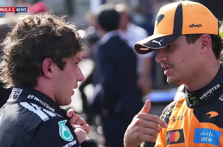 Kimi Antonelli - Lando Norris