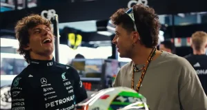 Marco Bezzecchi ‘Menjajal’ Mobil Mercedes F1 Milik Kimi Antonelli Kimi Antonelli - Marco Bezzecchi
