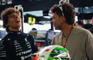 Marco Bezzecchi ‘Menjajal’ Mobil Mercedes F1 Milik Kimi Antonelli Kimi Antonelli - Marco Bezzecchi