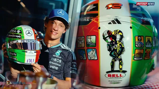 Kimi Antonelli - Valentino Rossi - Helmet