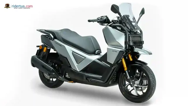 Letbe Nomad 350 Skutik Adventure Letbe Nomad 350 Futuristis Banget, Lampu Depannya Bisa di Custom!
