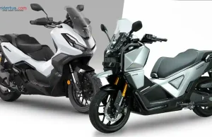 Letbe Nomad 350 vs Honda ADV350: Skutik Crossover Futuristis vs Skutik Adventure Teruji Letbe Nomad 350 vs Honda ADV350