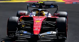 Kegagalan Rem Menghancurkan Balapan Ferrari, Nyaris Menabrak Dinding Madring, Lewis Hamilton Dipaksa Retire Lewis Hamilton - Ferrari
