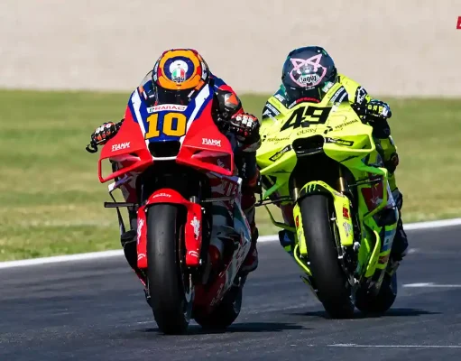 Luca Marini Disalip Fabio di Giannantonio di 2 Lap Terakhir: Diggia Pasti Membenciku! Luca Marini - Fabio Di Giannantonio
