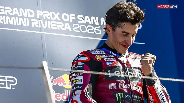 Marc Marquez Marc Marquez Podium San Marino 2026