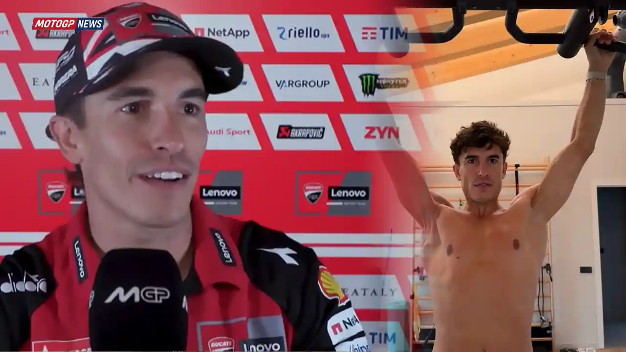 Pecco Bagnaia Soal Foto Marc Marquez: Sulit Digambarkan dengan Kata-kata 1 Marc Marquez Hand