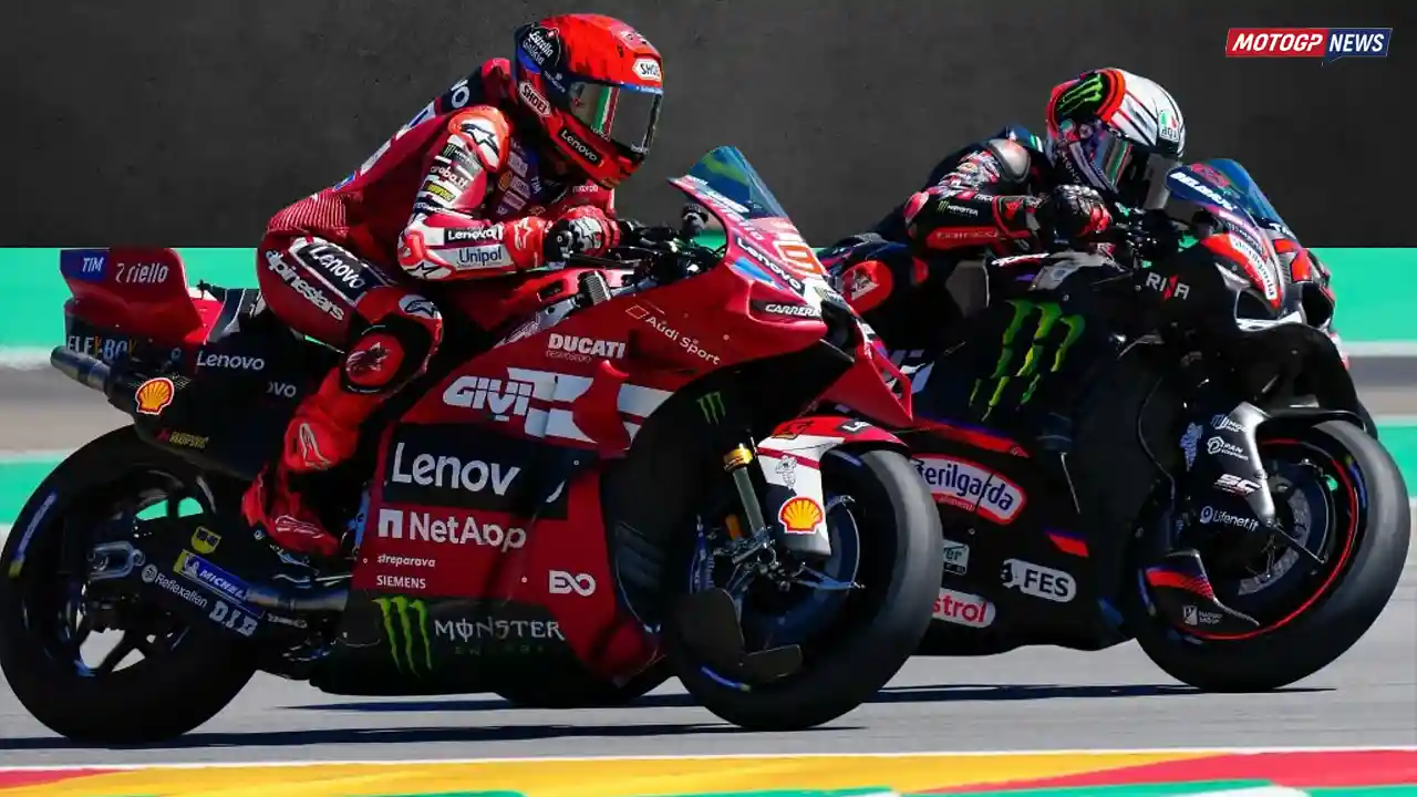 Marc Marquez Tampil Sempurna di Aragon, Tak Beri Celah untuk Rival 2 Marc Marquez - Marco Bezzecchi