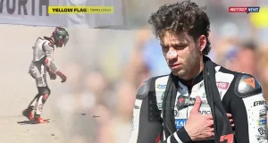 Marco Bezzecchi - Crash San Marino