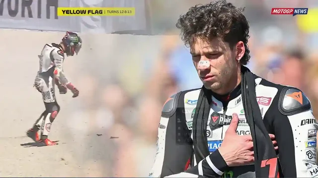 Marco Bezzecchi - Crash San Marino