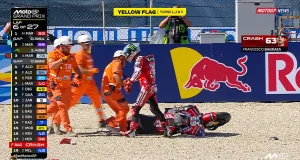 Pecco Bagnaia - Crash San Marino 2026
