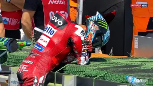 Pecco Bagnaia Sad & Gutted