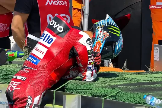 Pecco Bagnaia Sad & Gutted