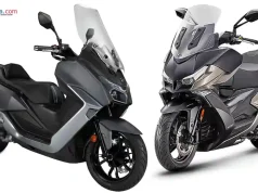 SYM MaxSym 400 GT vs Kymco Xciting VS 400