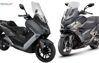 SYM MaxSym 400 GT vs Kymco Xciting VS 400
