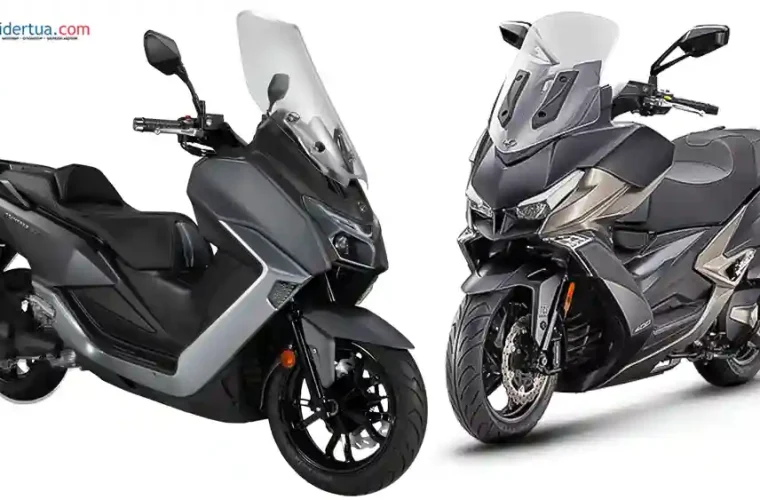 SYM MaxSym 400 GT vs Kymco Xciting VS 400