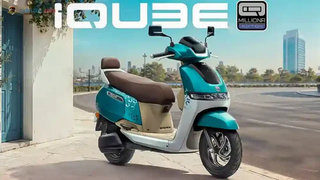 TVS iQube MillionR Edition 1 Juta Unit Terjual, TVS iQube MillionR Edition Punya Warna Spesial dan Laci Depan!