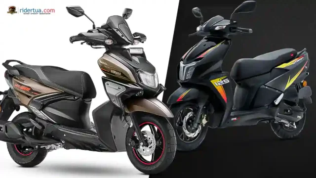 Yamaha RayZR Street Rally 125 Fi vs TVS Ntorq 125