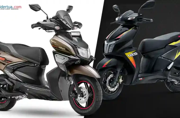 Yamaha RayZR Street Rally 125 Fi vs TVS Ntorq 125